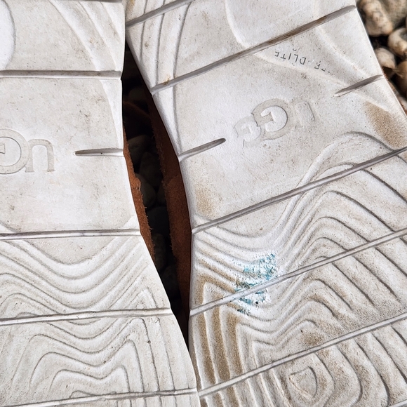 Ugg Freamon Chukka Ankle Hightop Boot Shoe Oxford Suede Nubuck Camel Brown 10 - Picture 12 of 14